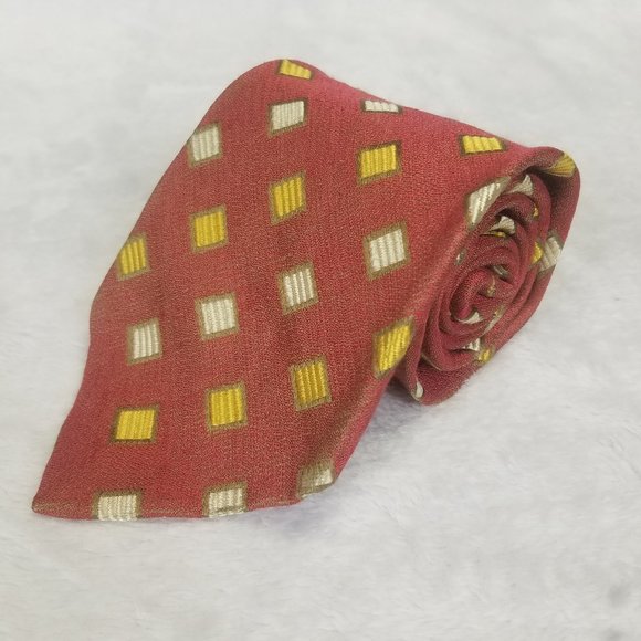 Ermenegildo Zegna Men's Tie Vintage Geometric - Picture 2 of 6